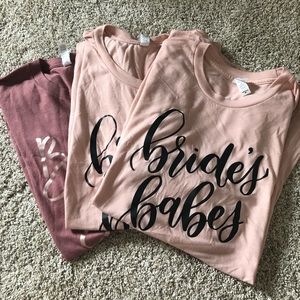 Bridesmaids shirts!